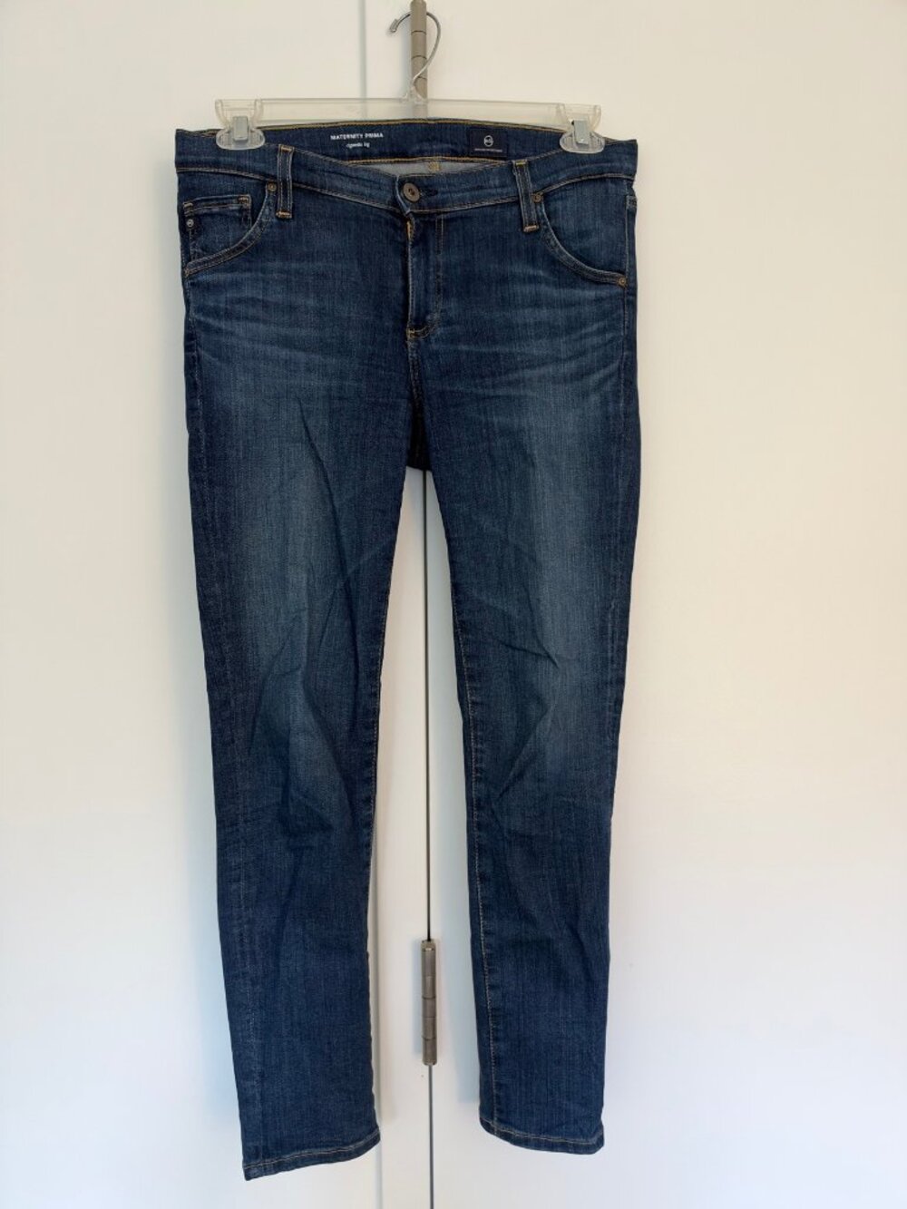 AG Maternity Prima Cigarette Jeans, Dark Wash, 27